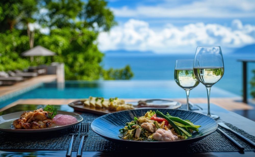 comida romántica de lujo Mallorca
